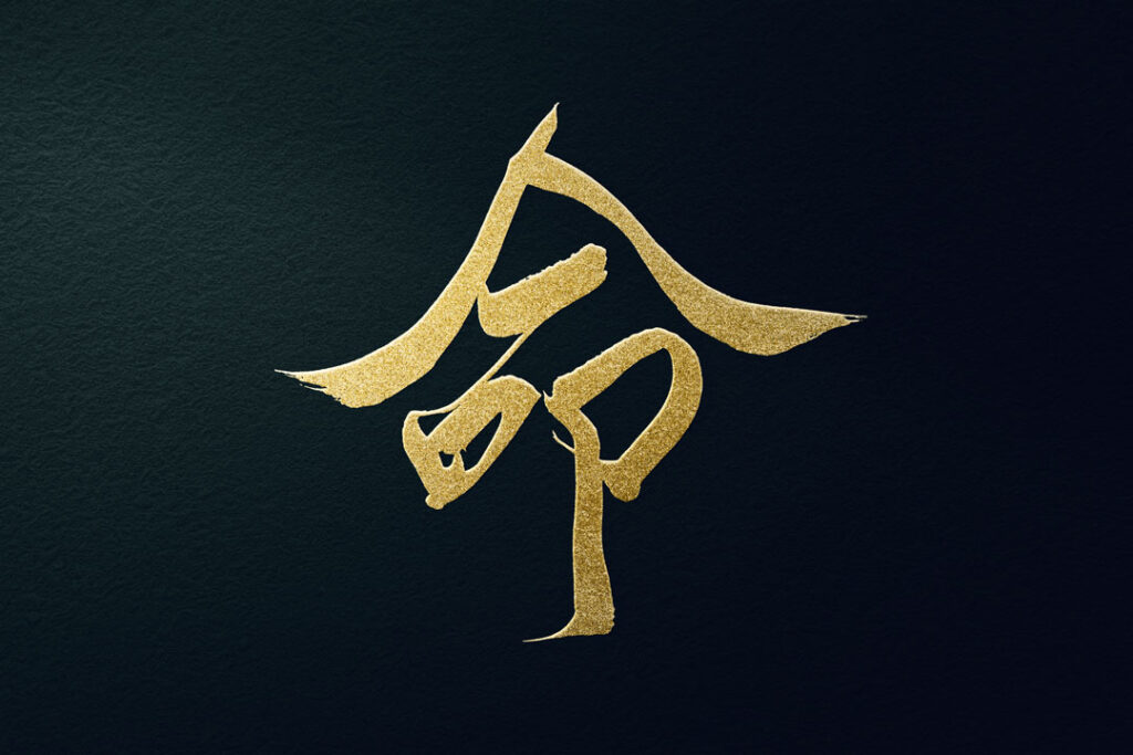 Japanese Kanji Symbol For Life 1 SANTEN Design